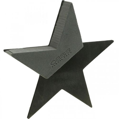 daiktų OASIS® Black Bioline® Floral Foam Star Black H30cm 2 vnt