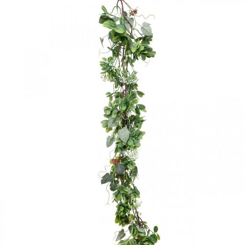 Lapų girlianda deco girlianda dirbtinis augalas žalias 180cm