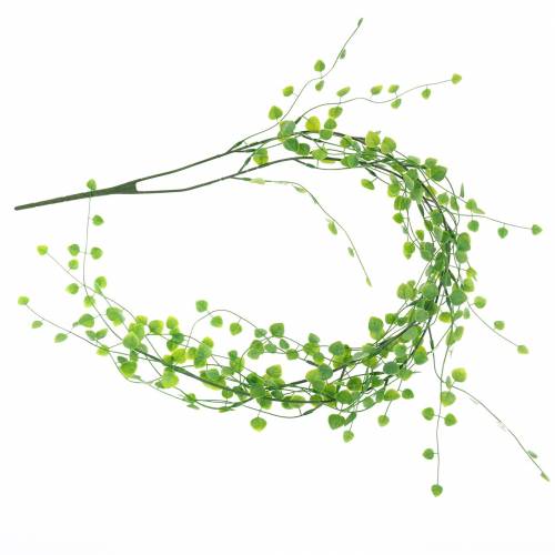 Floristik24 Lapų girlianda 87cm žalia dirbtinė 2 vnt