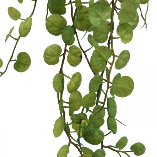 Floristik24 Kabantis žalių augalų dirbtinių lapų kabykla 5 sruogos 58cm