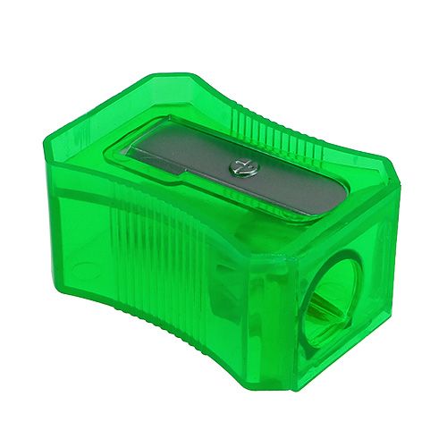 Floristik24 Pieštukų drožtukas žalias 6cm