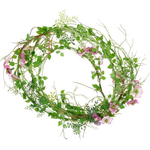Floristik24 Gėlių girlianda rožinė 180cm