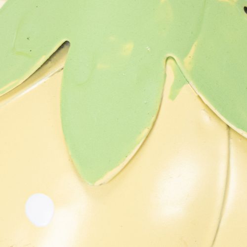 daiktų Metalinė pakabinama gėlė romantiškam vidaus ir lauko dekoravimui, 6 cm, 6 vnt.