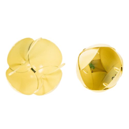 daiktų Metalinė pakabinama gėlė romantiškam vidaus ir lauko dekoravimui, 6 cm, 6 vnt.