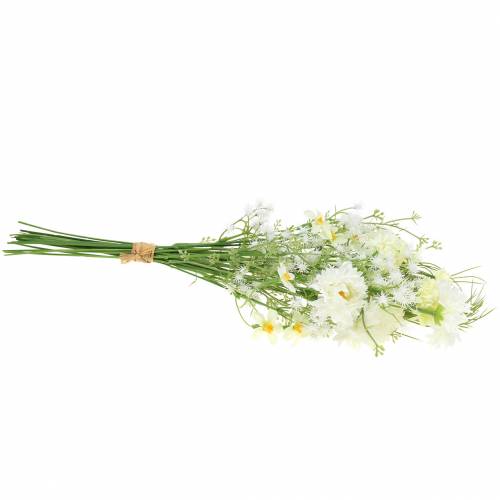 Floristik24 Puokštė su astrais balta 47cm