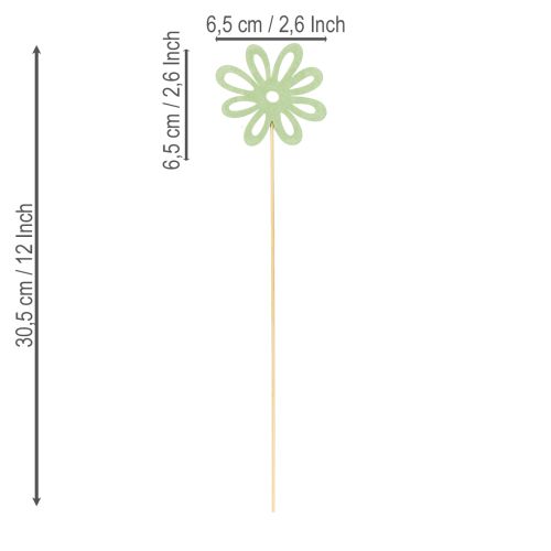 daiktų Dekoratyvinės gėlių smeigtukai pavasariniam akcentui vazonuose ir vazose (16 vnt.)