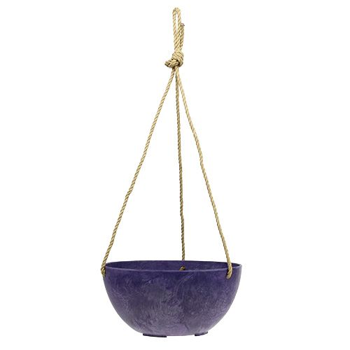 Gėlių krepšelis &quot;Fiona&quot; Ø25cm H12cm violetinis
