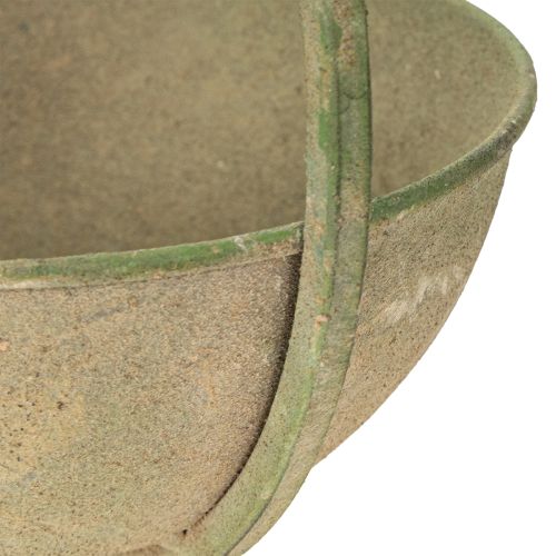 daiktų Gėlių krepšelis, pakabinamas krepšelis, metalo apdailos sodas Ø16cm H38cm