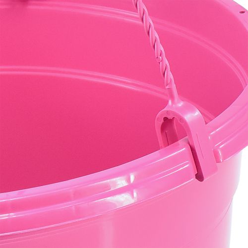 daiktų Pakabinamas krepšelis rožinis vazonas su skylutėmis Ø25cm H50cm