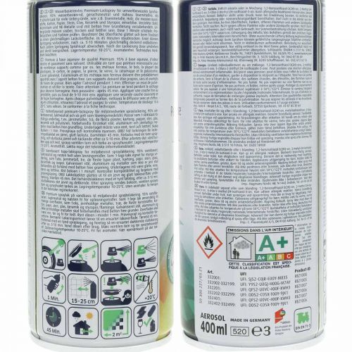 daiktų Belton be vandens pagrindo dažai balti blizgūs pure white 400ml