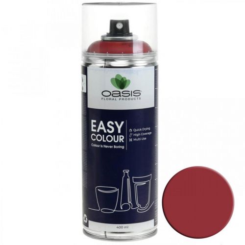 daiktų OASIS® Easy Color Spray, dažų purškiklis raudonas 400ml