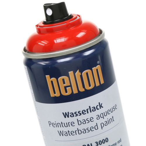 daiktų Belton bevandenis lakas raudonos spalvos purškiamas ugniai raudonas 400ml