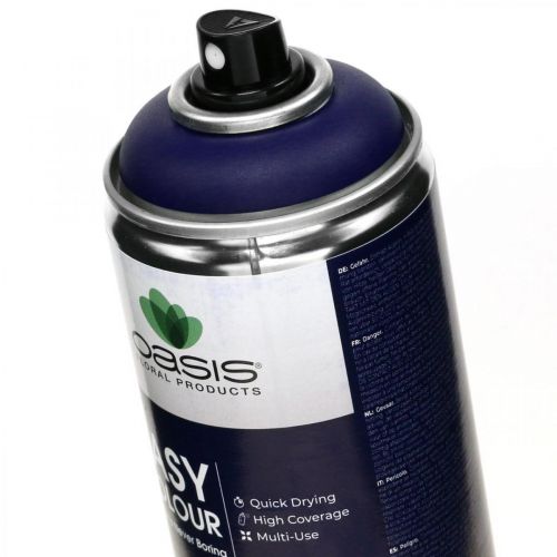 daiktų OASIS® Easy Color Spray, dažų purškalas tamsiai mėlynas 400ml