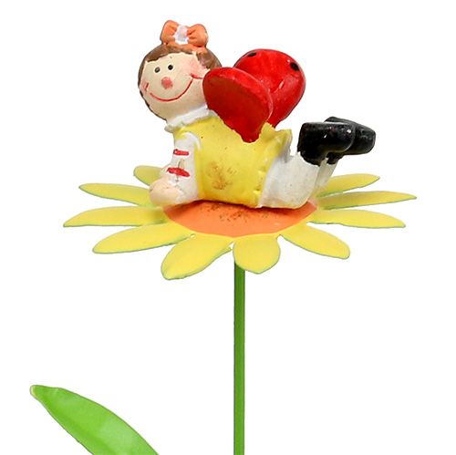Floristik24 Gėlių kamštis metalinė gėlių rūšis. 6,5cm L32cm 4vnt