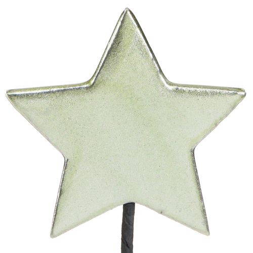 Gėlių kamščiai stars kamščiai žalia 7cm – 2 pasirinkimas – 24 vnt