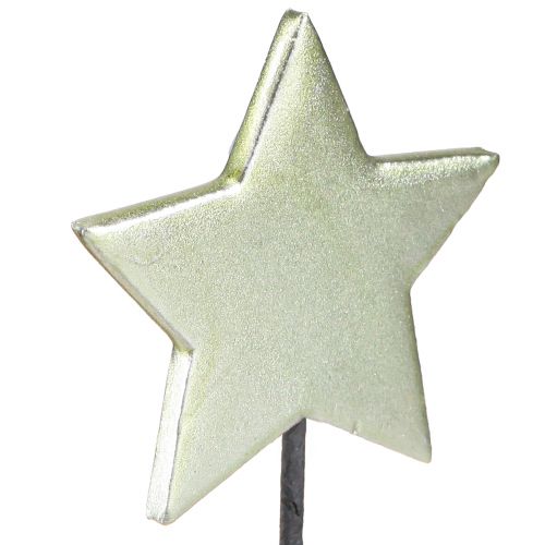 daiktų Gėlių kamščiai stars kamščiai žalia 7cm – 2 pasirinkimas – 24 vnt