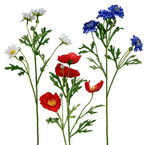 Floristik24 Pievos gėlių puokštė 55cm