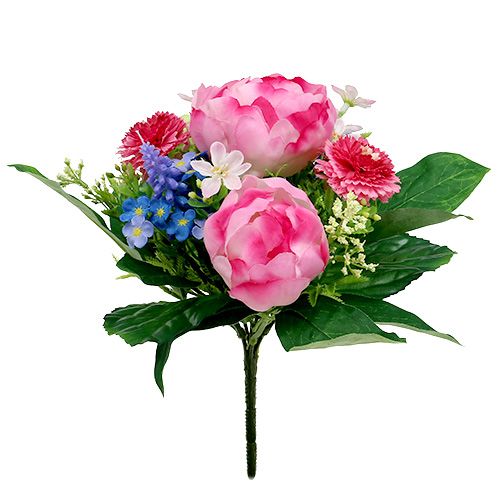 Floristik24 Puokštė su Bellis Rosa 23cm
