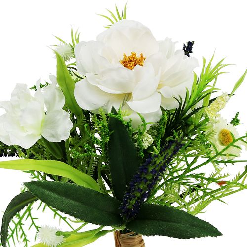 Floristik24 Puokštė balta 20cm