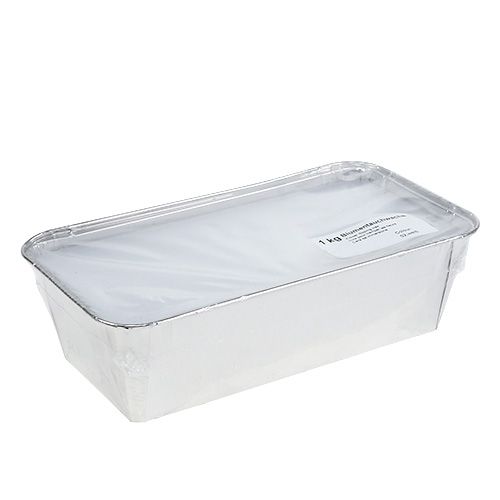 Floristik24 Gėlių panardinimo vaškas 1kg baltas