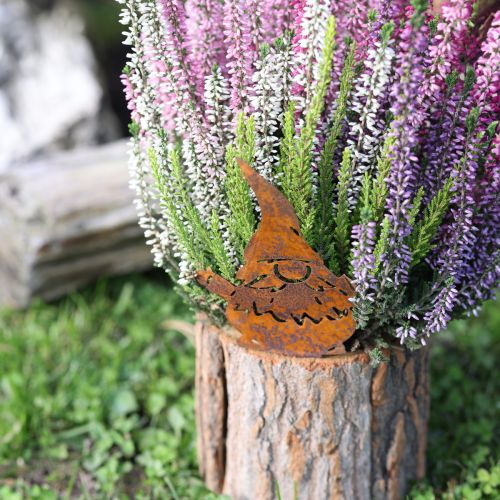 daiktų Vazonas-medžio žievės formos nykštukas-rūdys, aukštis 24 cm
