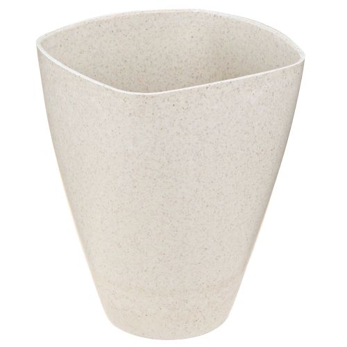 daiktų Orchidėjų vazonas gėlių vazonas plastikinis smėlio spalvos margas 13,5x13cm A16,5cm 4vnt.