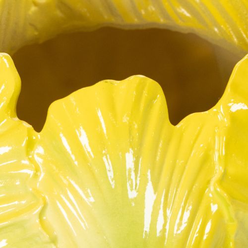 daiktų Gėlių vaza su ryškiu tulpių motyvu. Puikiai tinka svetainės dekoravimui. 16 cm, 2 vnt.