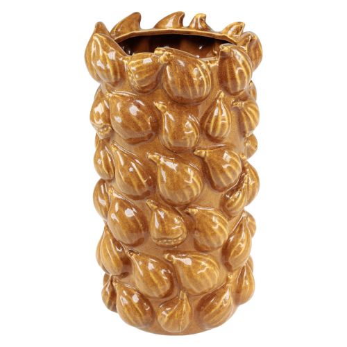 Floristik24 Gėlių vaza keraminė vaza Viduržemio jūros Ø15cm H29cm