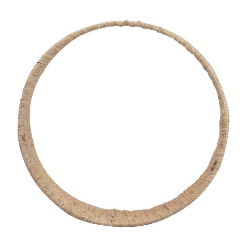 Boho stiliaus pakabinamas dekoravimo augalas sūpynių dekoravimo žiedas džiutas 31cm