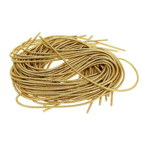 Floristik24 Sultinio viela Ø2mm 100g aukso