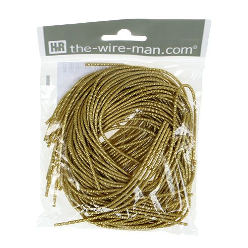 Floristik24 Sultinio viela Ø2mm 100g aukso