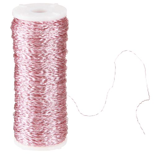 daiktų Sultinio efekto viela Ø0.30mm 100g/140m rožinė
