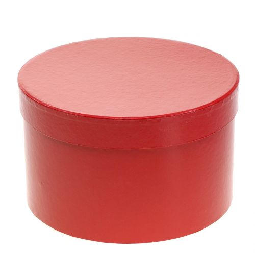 daiktų Gėlių dėžutė raudona blizgi Ø18/20cm 2 vnt