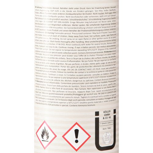 daiktų Priešgaisrinės apsaugos purškiamas antipirenas, purškiamas antipirenas 400 ml