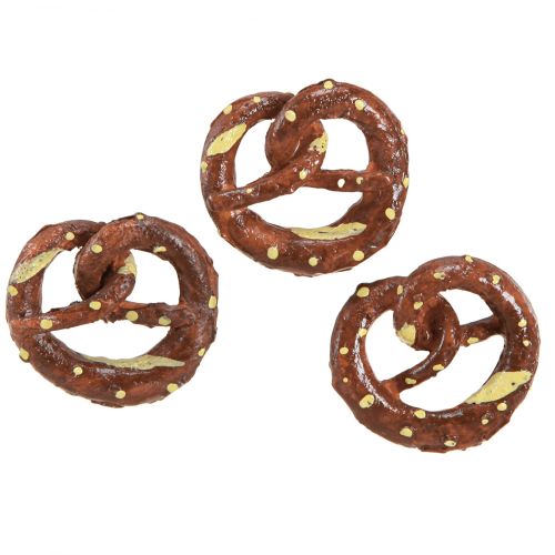 daiktų Kranšelio dekoravimas pabarstuku dekoravimas rudas mini dirbtinis kliņģeras 4cm 6 vnt