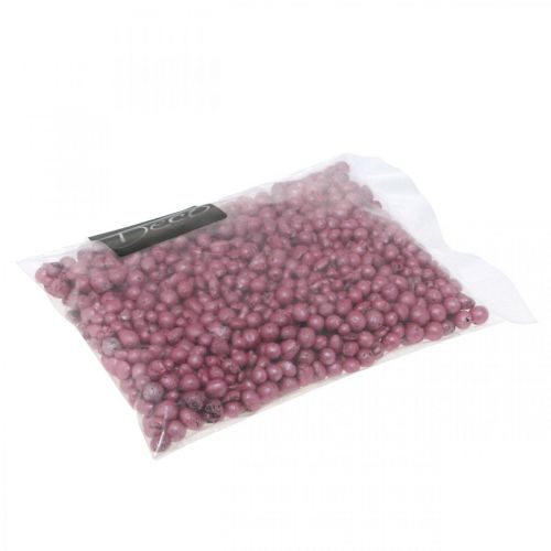 Floristik24 Brilliant Deco Pearls Red Pearl granulės 4-8mm 330ml