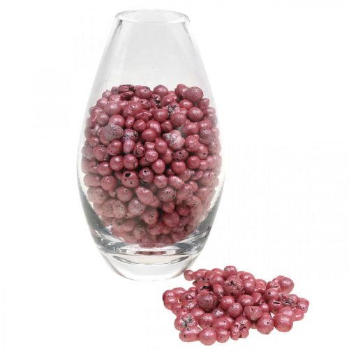 Floristik24 Brilliant Deco Pearls Red Pearl granulės 4-8mm 330ml