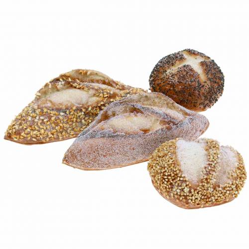 Floristik24 Dirbtinių bandelių manekenas 4 surūšiuotų rinkinyje