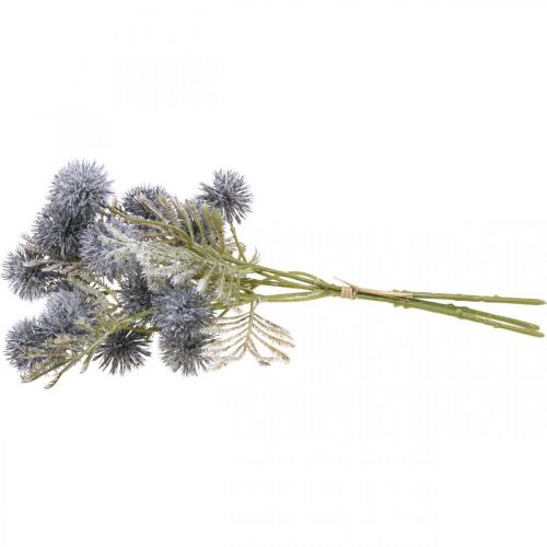 Floristik24 Dirbtinis erškėtis Blue Globe erškėtis L33cm 3vnt