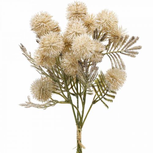 daiktų Dirbtinis erškėčio kremas Drylook Globe Thistle 33cm 3vnt