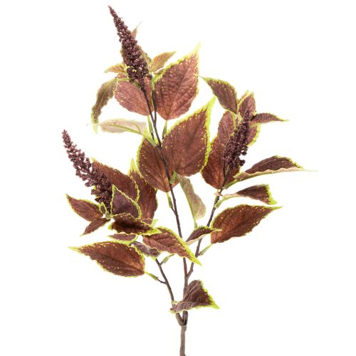 Dirbtinis koleusas su raudonais lapais, dirbtinis augalas, 20 cm