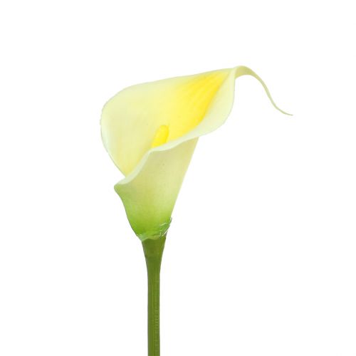 daiktų Dirbtinė Calla Yellow 57cm 12 vnt