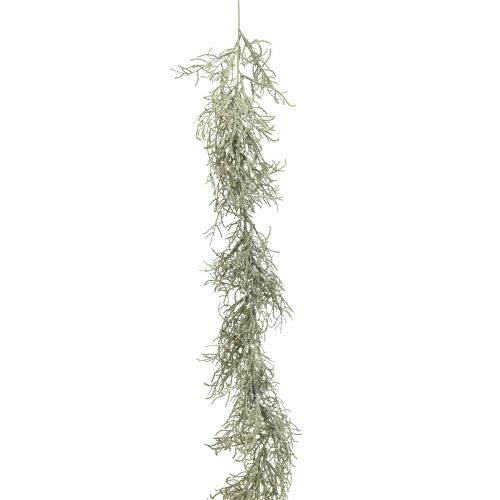 daiktų Kalocephalo girlianda Dirbtiniai augalai Sidabrinė pilka 122cm