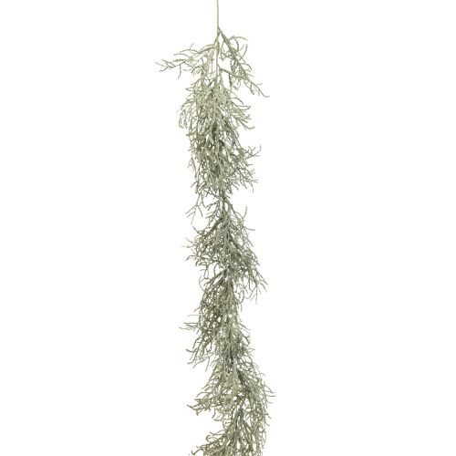 daiktų Kalocephalo girlianda Dirbtiniai augalai Sidabrinė pilka 122cm