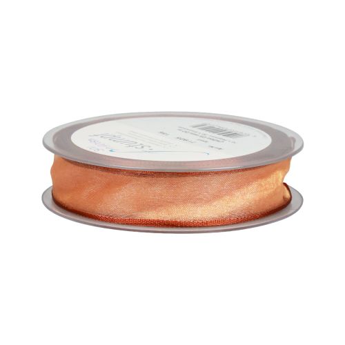 daiktų Šifono juostelė organza juostelė organza oranžinė 15mm 20m