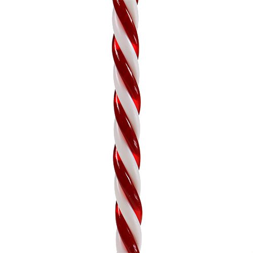 daiktų Kalėdų eglutės puošmena saldainių lazdelė 18cm 12vnt