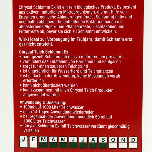 Floristik24 Chrysal tvenkinio purvas Ex 1000ml