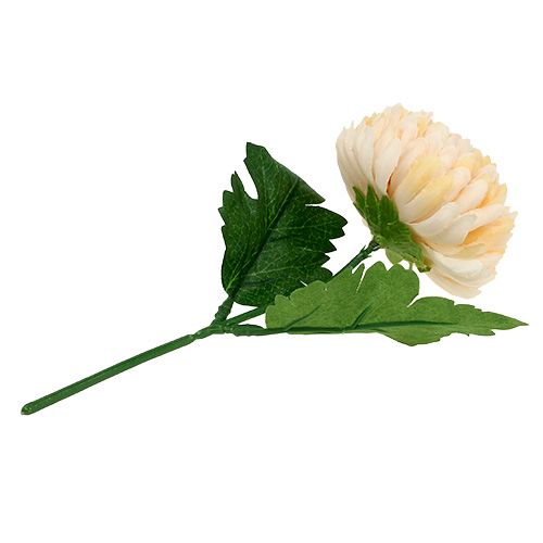 Floristik24 Dirbtinė chrizantema persikas Ø7cm L18cm