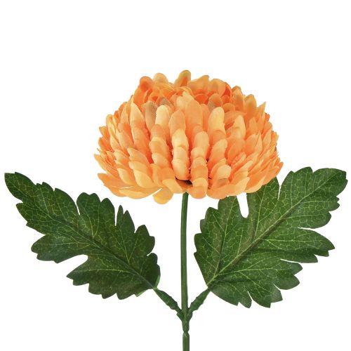 daiktų Dirbtinės gėlės chrizantemos oranžinės Ø7cm 18cm 4vnt.