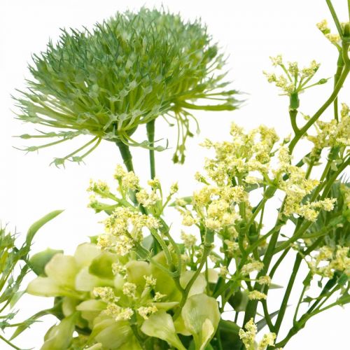 Floristik24 Šilkinės gėlės, dirbtinė puokštė, gėlių papuošimas erškėčiais 40cm